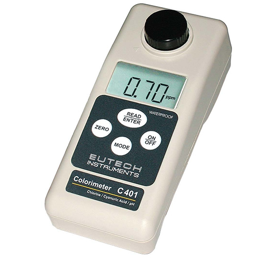 美國Eutech優(yōu)特  Thermo Scientific?  C 401 便攜式余氯/總氯測量儀